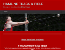 Tablet Screenshot of hamlinetrack.com